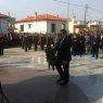 Ο Ευριπίδης Στυλιανίδης στην παρέλαση στις Σάπες