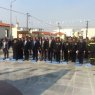 Ο Ευριπίδης Στυλιανίδης στην παρέλαση στις Σάπες