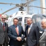 Ο ΥΜΕ στην εκδήλωση παράδοσης ελικοπτέρου από το Υπουργείο Τουριστικής Ανάπτυξης
