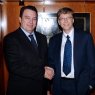 Συνάντησή με τον Πρόεδρο της εταιρείας Microsoft κ. Bill Gates
